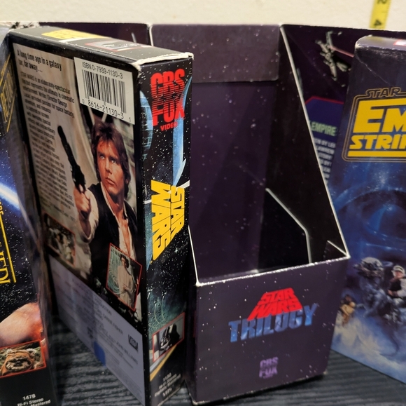 Star Wars Trilogy VHS Set by - Black - Picture 6 of 8